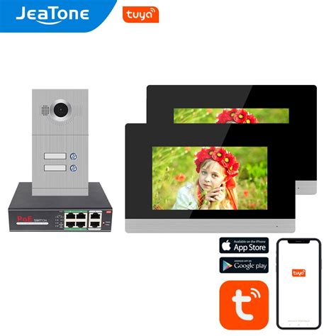 JeaTone Sistema De Intercomunicaci N Para Puerta Videoportero IP Con