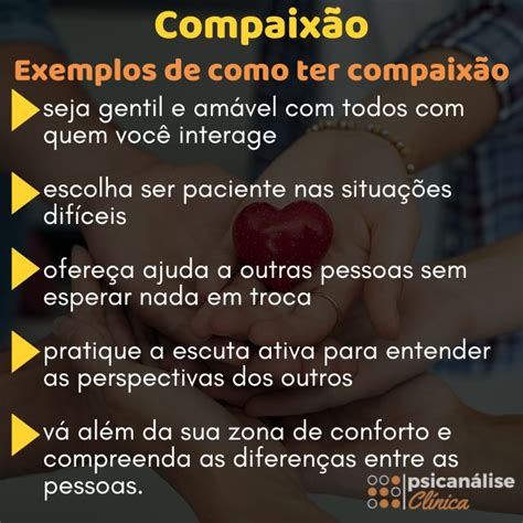 Compaix O O Que Significado E Exemplos Psican Lise Cl Nica