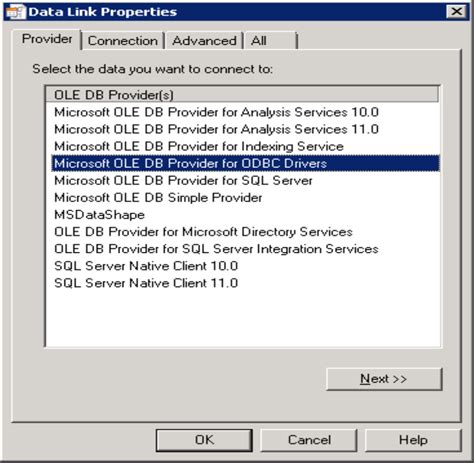 OLE DB Driver Installation Check SQL Server Microsoft Learn