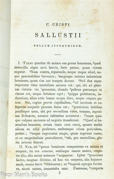 SALLUST S JUGURTHINE WAR AND CONSPIRACY OF CATILINE WITH AN ENGLISH