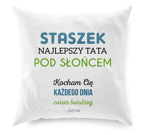 Prezent Na Dzie Taty Poduszka Kubek Dla Taty Najlepszy Tata Pod