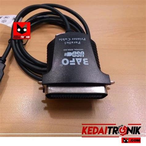 Jual Kabel Usb To Lpt Parallel Bafo Db Pin Printer Cable Paralel Bf