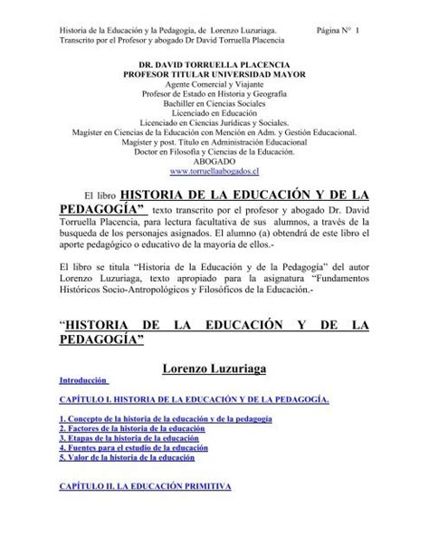 Historiadelaeducacionylapedagogia