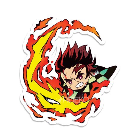 Demon Slayer Tanjiro Sticker