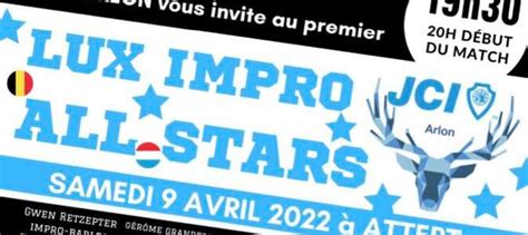 Lux Impro All Stars E News JCI Belgium Wallonie Bruxelles