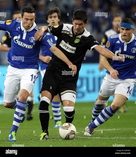 Schalke S Marco Hoeger L Kyriakos Papadopoulos R And Larnaca S