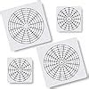 Amazon 5 Pieces Mandala Dot Painting Tool Stencils Template Set