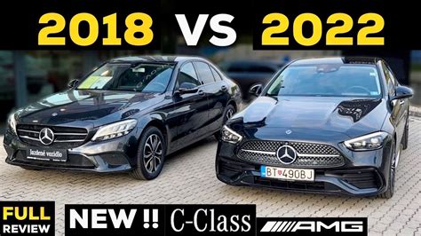 2022 Mercedes C Class Amg New Vs 2018 C Class Full In Depth Review Everything You Need To Know