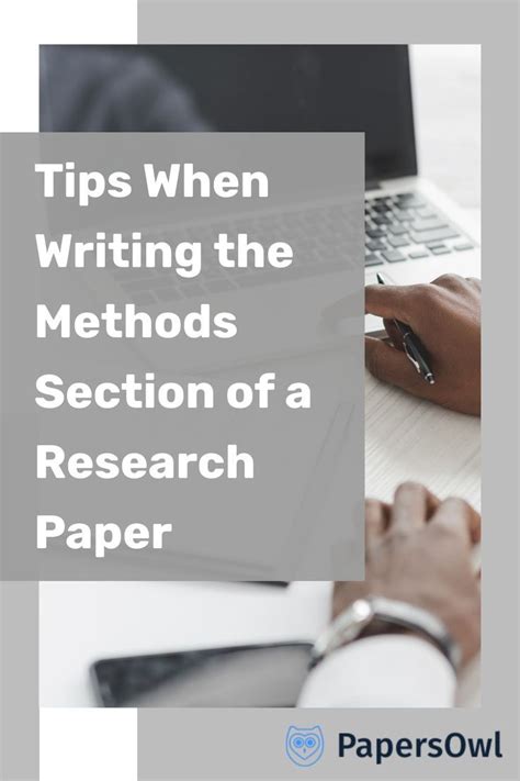 How To Write The Methods Section Of A Research Paper Artofit