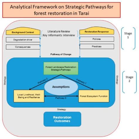 Analytical framework on strategic pathways for forest restoration in Tarai. | Download ...