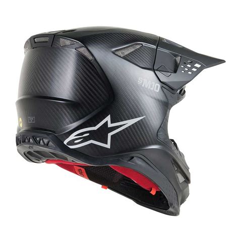 Alpinestars Supertech M10 Solid Helmet Ece Black A83001191300 Offroad Helmets Motostorm