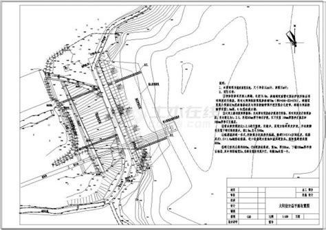 湖南 小二型水库除险加固工程cad施工图溢洪道 低涵 泄洪渠水利枢纽土木在线