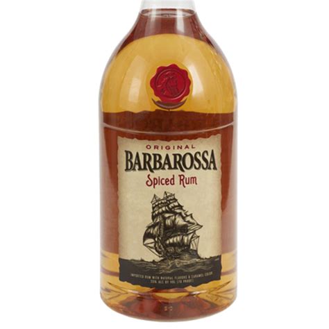 Barbarossa 175l Rum Spiced Pet Liquor Library