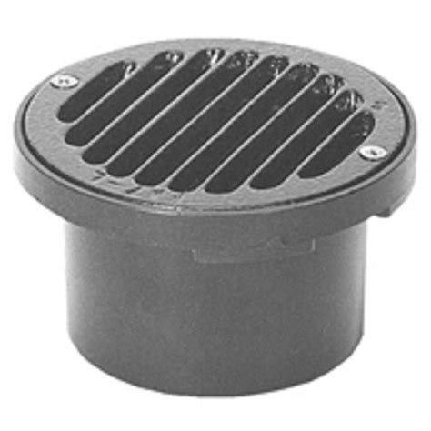 Zurn In Round Abs Floor Drain With Cast Iron Strainer Fd Ab