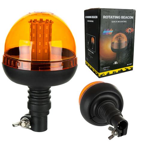 LAMPA OSTRZEGAWCZA KOGUT LED NA TRZPIEŃ 12 24V WL186D za 91 99 zł z