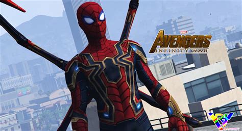 Spider-Man | Iron Spider (Infinity War) [Add-On Ped] - GTA5-Mods.com