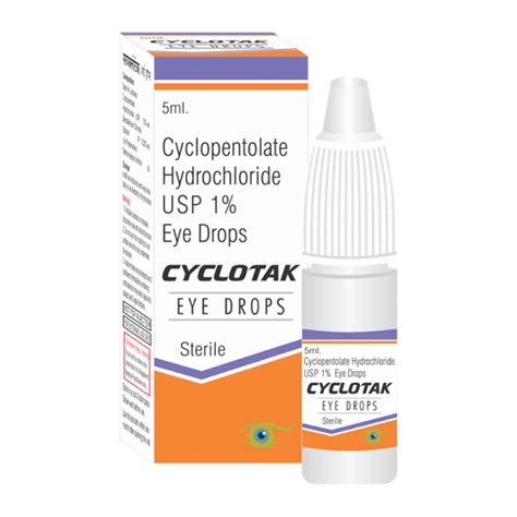 Mydriatic And Cycloplegic Pharmtak Ophthalmics I Pvt Ltd