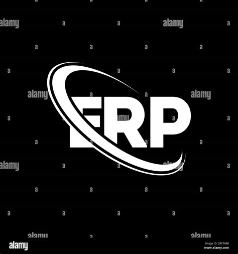 ERP logo. ERP letter. ERP letter logo design. Initials ERP logo linked with circle and uppercase ...