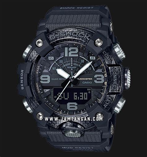 Casio G Shock Mudmaster Gg B100 1bdr Carbon Core Guard Black Resin Band