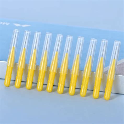 40pcs Interdental Brushes Clean Reusable Multiple Sizes Toothbrush
