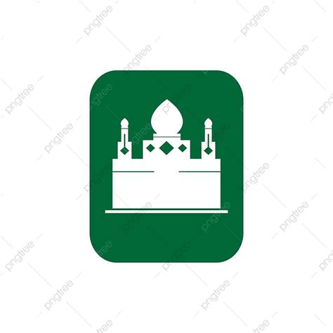 Mezquita Ilustración Diseño Vektor Imagen PNG Diseño Ramadhan