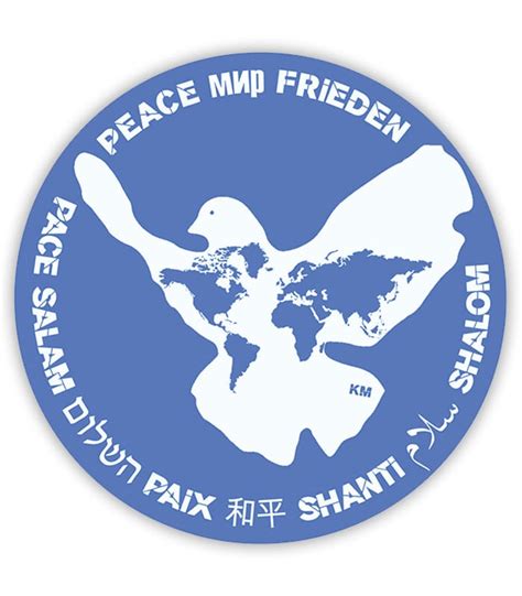 PEACE Friedenstaube Sticker 10 Stk Kilez More Shop