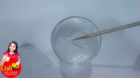 How To Float A Needle Over The Surface Of Water Science Experiments In Tamil Surface Tension