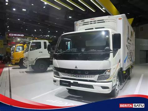 Mitsubishi Fuso Hadirkan Truk Listrik Pertama Di Indonesia Di GIICOMVEC