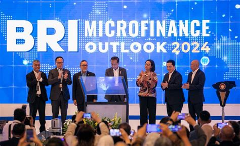 Buka BRI Microfinance Outlook 2024 Presiden Jokowi Apresiasi BRI