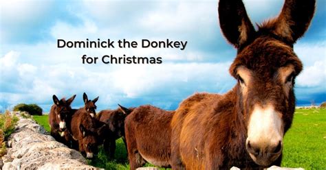 Dominick the Donkey for Christmas - The Proud Italian