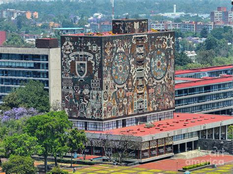 National Autonomous University Of Mexico Photograph By Randy Kostichka