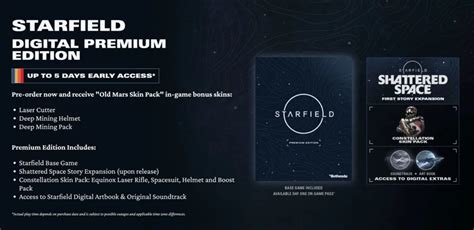 Starfield Digital Premium Edition pre-order