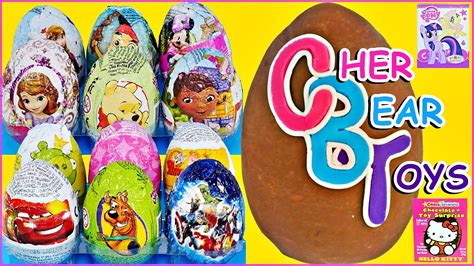 Giant Play Doh Surprise Egg And Chocolate Eggs Youtube