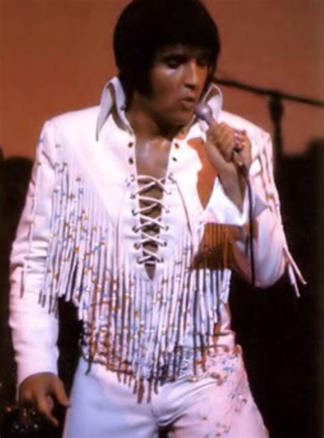 Fringe Jumpsuit 1970 Elvis Presley Concerts Elvis Jumpsuits Elvis Presley