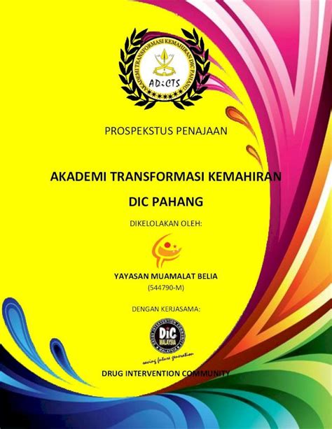 PDF AKADEMI TRANSFORMASI KEMAHIRAN DIC PAHANG Pengerusi Eksekutif