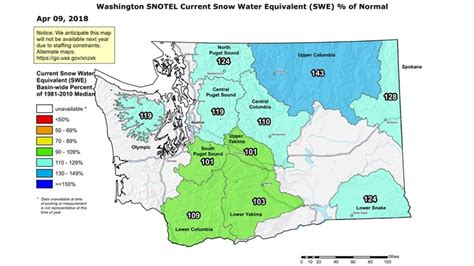 Washington snowpack above average heading into April | king5.com