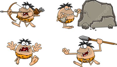 Caveman Cartoon Character Atelier Yuwaciaojp