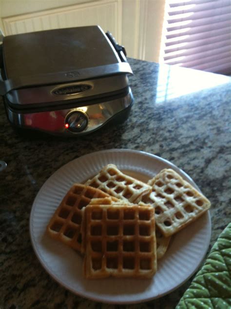 Gf Waffles I Used The King Arthur Pancake Mix With My New Waffle Maker I Got For Christmas