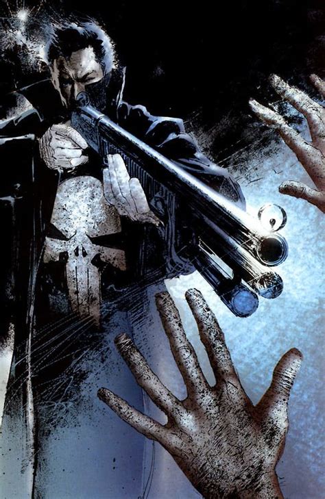 The Punisher By Bill Sienkiewicz Punisher Art Marvel Comics Art