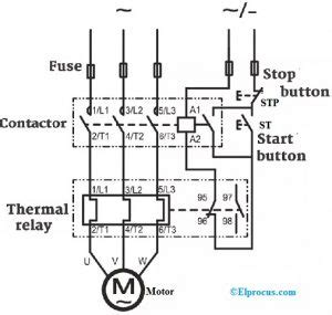 Thermal Relay : Construction, Circuit, Types & Its Applications