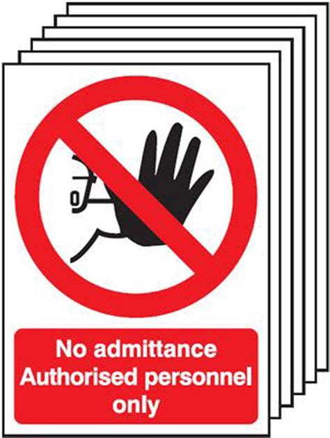 Personnel Only Sign Safety Supplies Morsafe UK