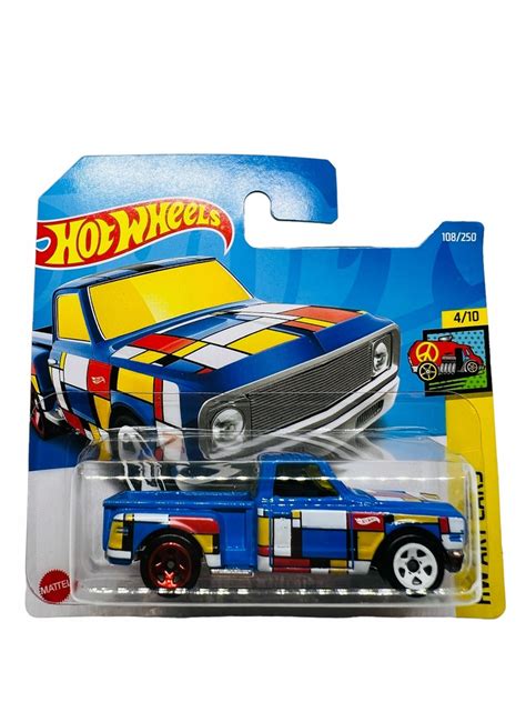 Hot Wheels Resorak Samochód Chevrolet PICKUP 1969 12746916143 oficjalne archiwum Allegro