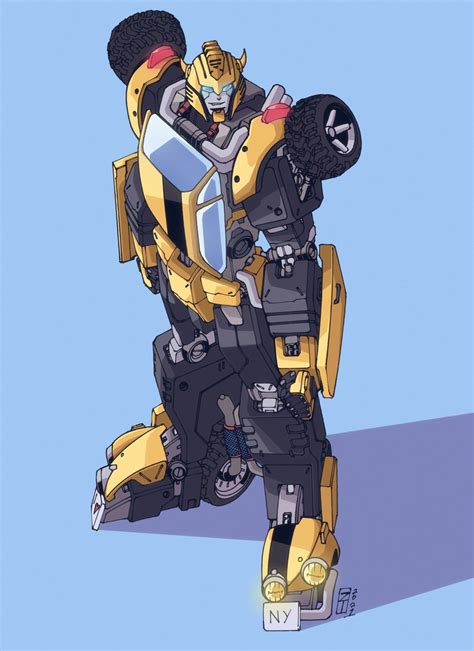 Bumblebee Transformers Drawn By Lextodrawstuff Danbooru