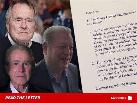 George H.W. Bush's Letter About Hating Al Gore For Sale At Over $10k ...