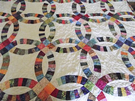 Sara Vs Sarah The Double Wedding Ring Quilt Or What Ive Been Doing