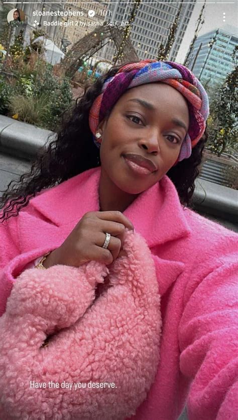 Watch Sloane Stephens Showcases Her Pretty In Pink Outfit Of The Day