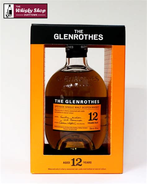 Glenrothes 12 Years Old Single Malt Scotch Whisky 70cl The Whisky