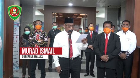 Murad Ismail Berikan Update Covid Di Maluku Dan Terima Bantuan Alat