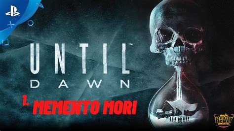 Until Dawn CHAPTER 1 Memento Mori PS4 YouTube