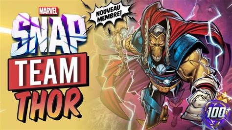 Nouveau Deck Thor Lockjaw Dans Marvel Snap Avec Beta Ray Bill Youtube